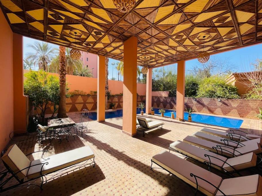 Appartement Residence De Standing Hivernage Marrakesh Bagian luar foto